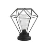 Edison Style Metal Terrarium Lamp Warm White LEDs Wire Lights Battery Operated Night Lamp
