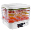 HOMEMAXS Food Dehydrator Machine Fruit Vegetable Dehydrater Five Removable Stackable Food Trays