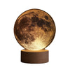 3D Printed  LED Moon Lamp LED Night Light USB Charging Desk Top Lamp for Bedroom and Living Room