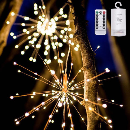 LED Light,coersd Fireworks Lamp String Decoration Light String Outdoor Courtyard Lighting