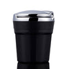 Vehicle-Mounted Flame Retardant LED Lamp Ashtray Aluminum Alloy Imitation Metal