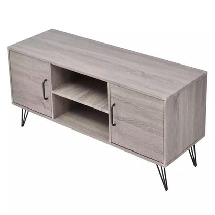 TV Cabinet 120x40x45 Cm Grey Timeless And Elegant TV Design Cabinet For Home Use