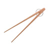 25cm Natural Wooden Food Tongs Kitchen Serving Tools Snack Salad Tongs Food Bread Fruit Clip Wooden Utensils Cooking Kitchen Gadgets