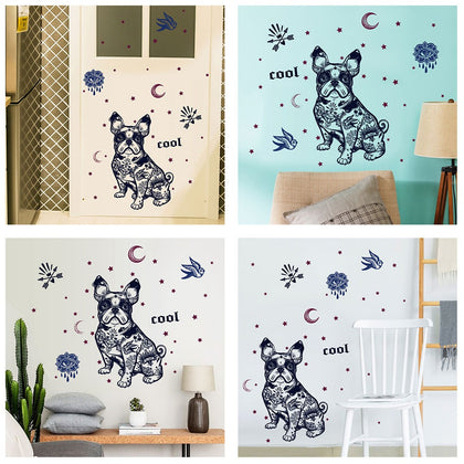 Wall Sticker Dog Kids Kindergarten Amusement Park Wall Decoration Landscaping Mural Stickers