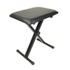 Lightweight Piano Keyboard Bench Adjustable Folding Black Leather Piano Seat Chair Ship From US
