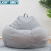 Lazy BeanBag Sofas without Linen Cloth Lounger Seat Bean Bag Sofa Cover Chairs Pouf Puff Couch Tatami Living Room Furniture