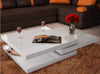 VidaXL Coffee Table 3 Tiers High Gloss White Dining Room Furniture Sideboards Modern Changable Table For Living Room